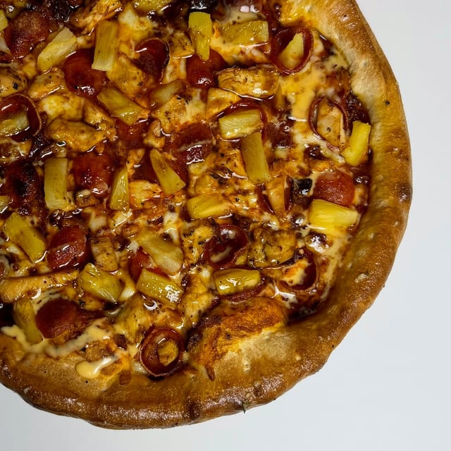 Italian Luau Pizza.