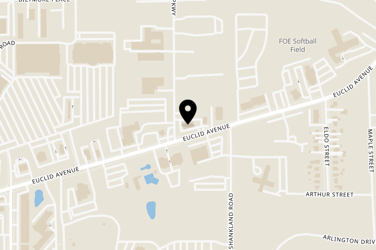 Map showing the location of Tommy Boys Tommy Boys Willoughby on 37111 Euclid Ave in Willoughby