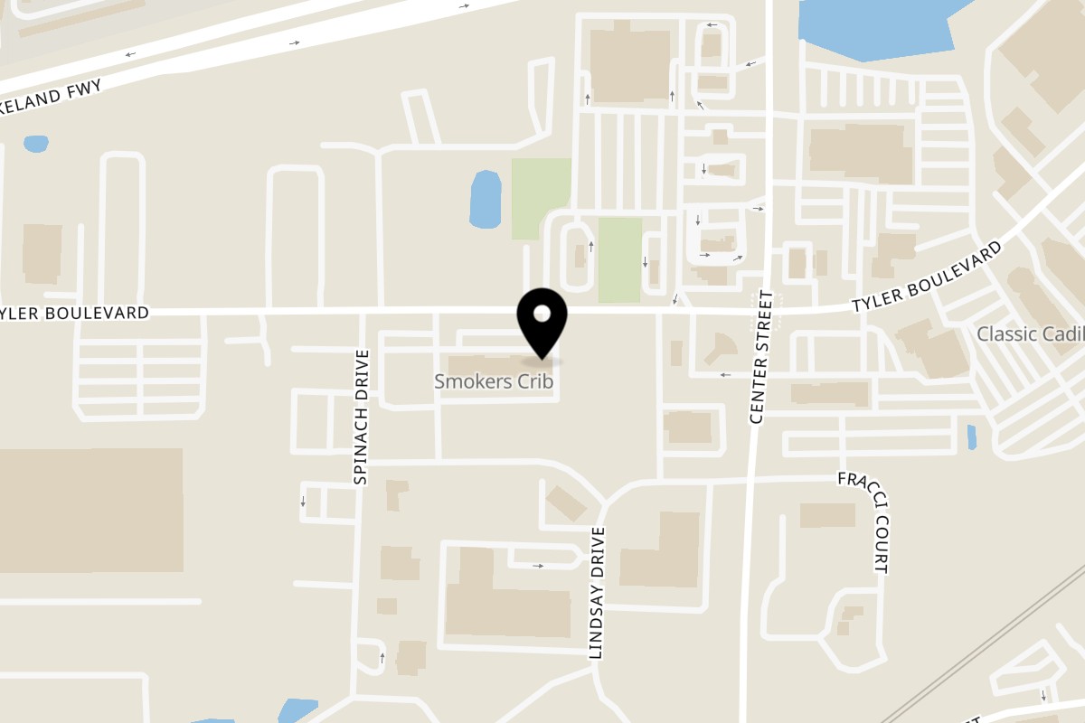 Map showing the location of Tommy Boys Tommy Boys on 8330 Tyler Blvd in Mentor